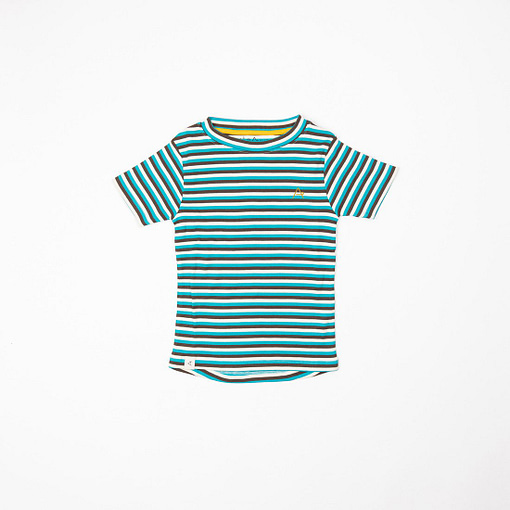 Alba of Denmark Algiers blue stripes Bell t-shirt