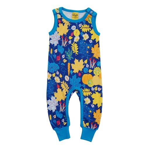 DUNS Sweden playsuit fall flowers