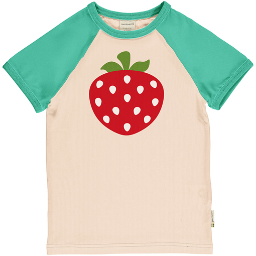 Maxomorra t-shirt strawberry