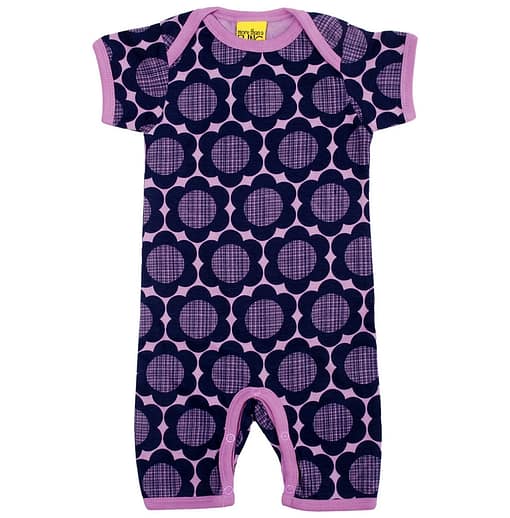 Vintage flowers print in purple by More than a Fling