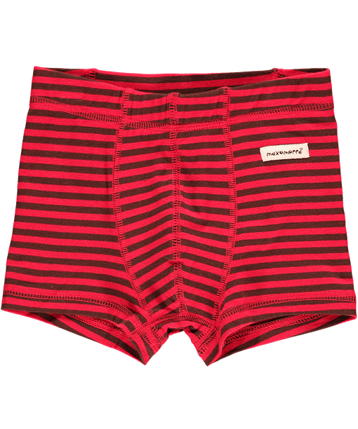 Maxomorra ~ organic cotton children's boxer shorts in stripes (Age 2-4) - Image 4