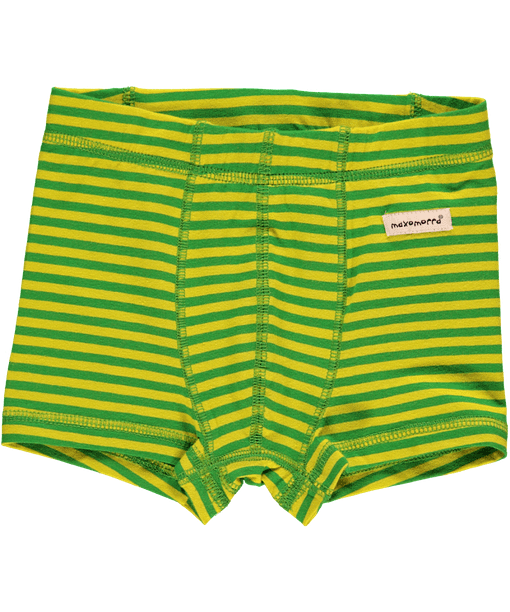 Maxomorra ~ organic cotton children's boxer shorts in stripes (Age 2-4) - Image 2