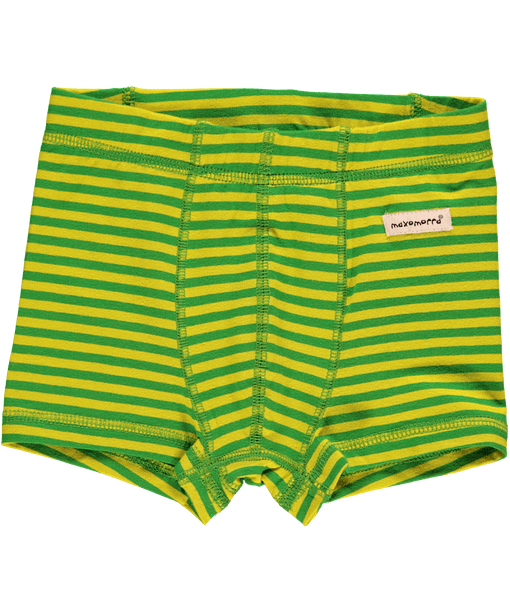 Maxomorra ~ organic cotton children's boxer shorts in stripes (Age 2-4) 1