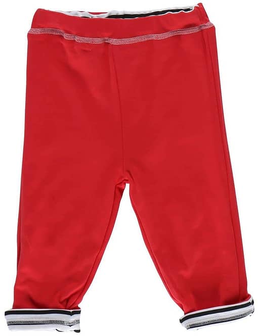 Christmas stars reversible trousers by Piccalilly in organic cotton - Image 2