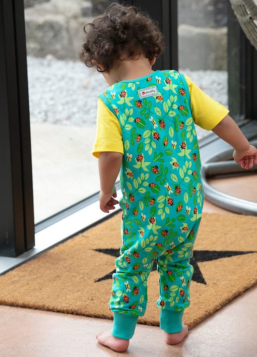 Piccalilly dungarees ladybird