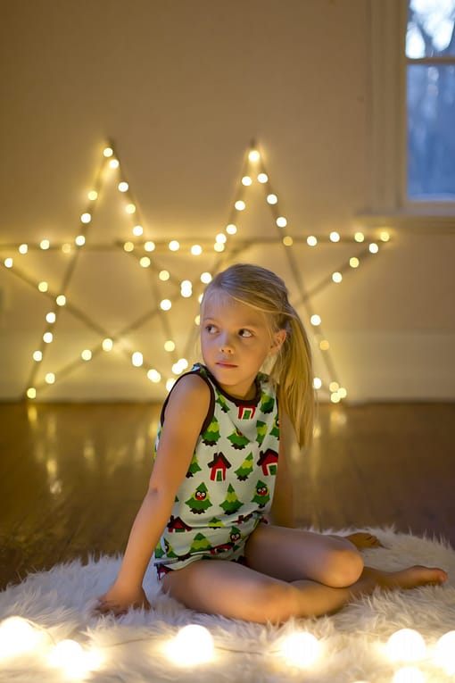 Maxomorra ~ forest organic cotton sleeveless vest (134-140cm Age 8-10) - Image 3