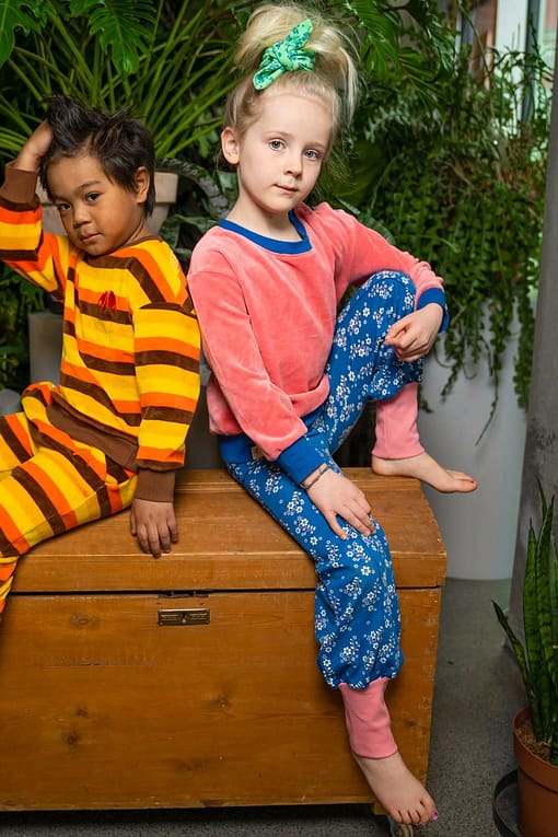 Alba Ballon tight pants flower garden