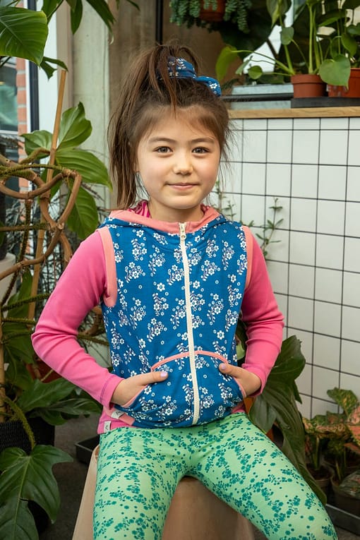 Alba of Denmark Trojan flower garden waistcoat | Age 4-5 - Image 3