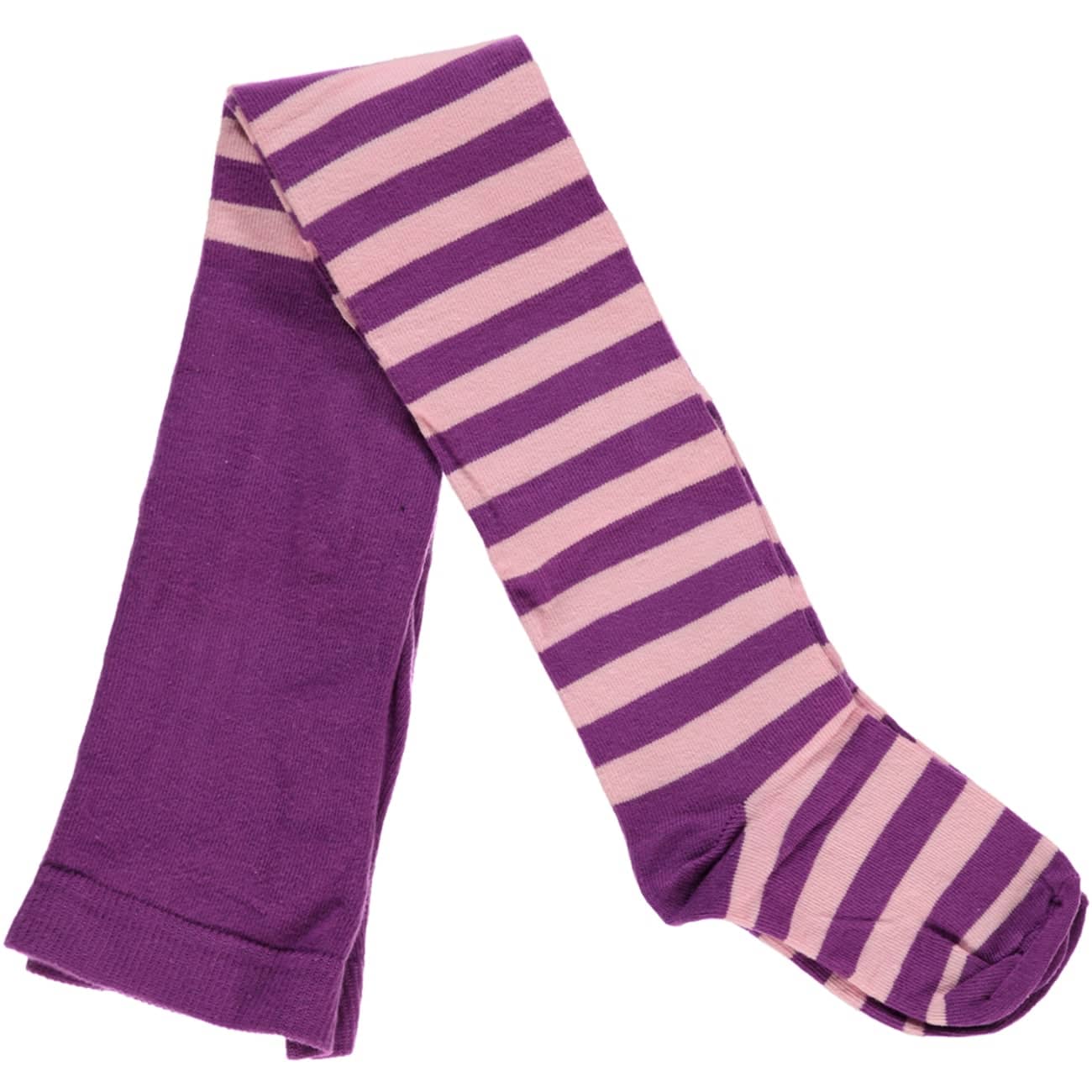 Pink and purple striped tights 2025