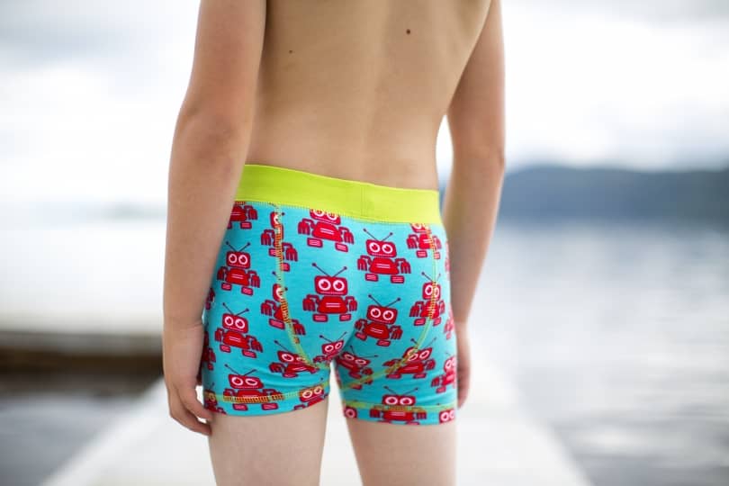 Organic cotton boxer shorts - for men - Polar Bear| BILLYBELT