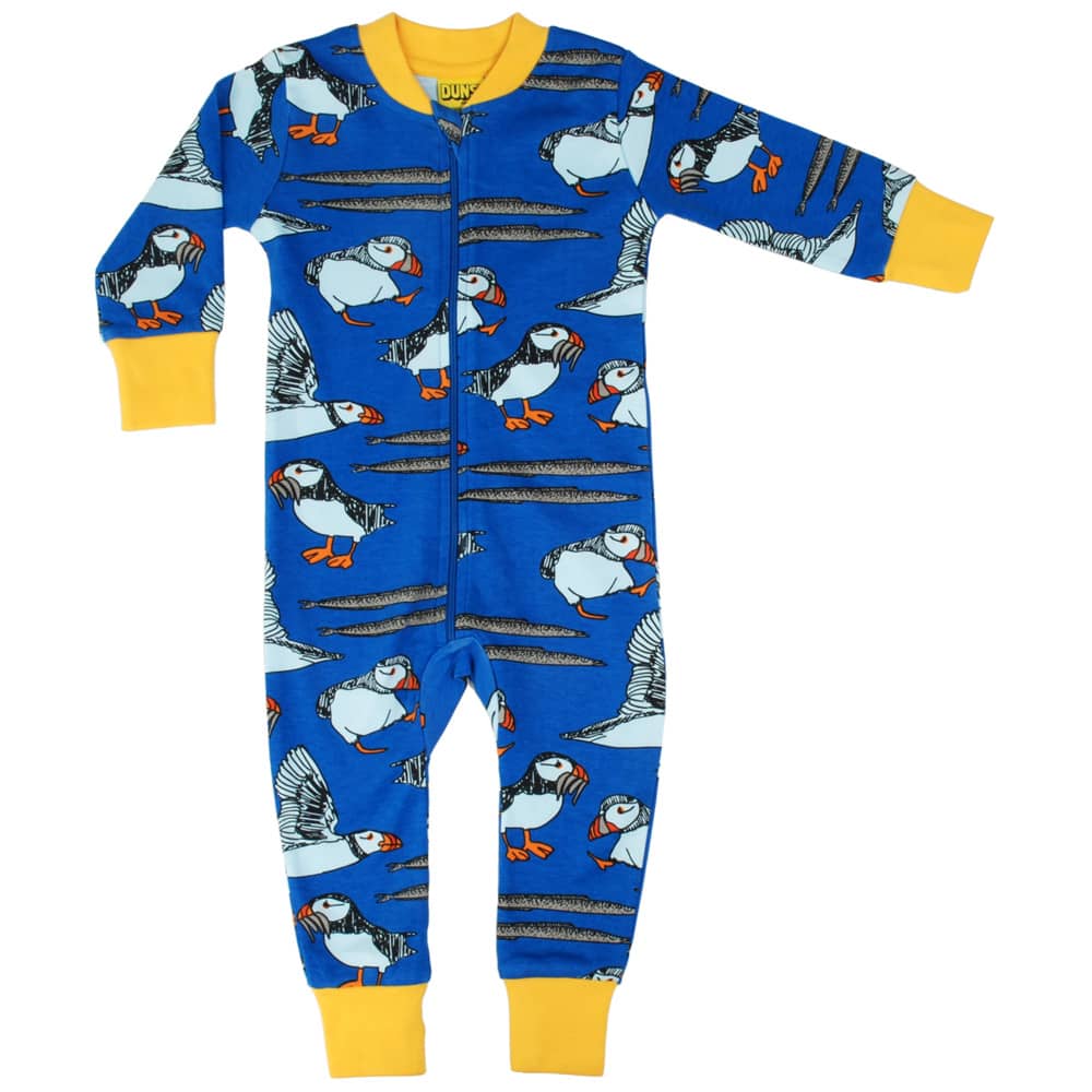 Villervalla organic cotton pyjamas ~ squirrel print on white