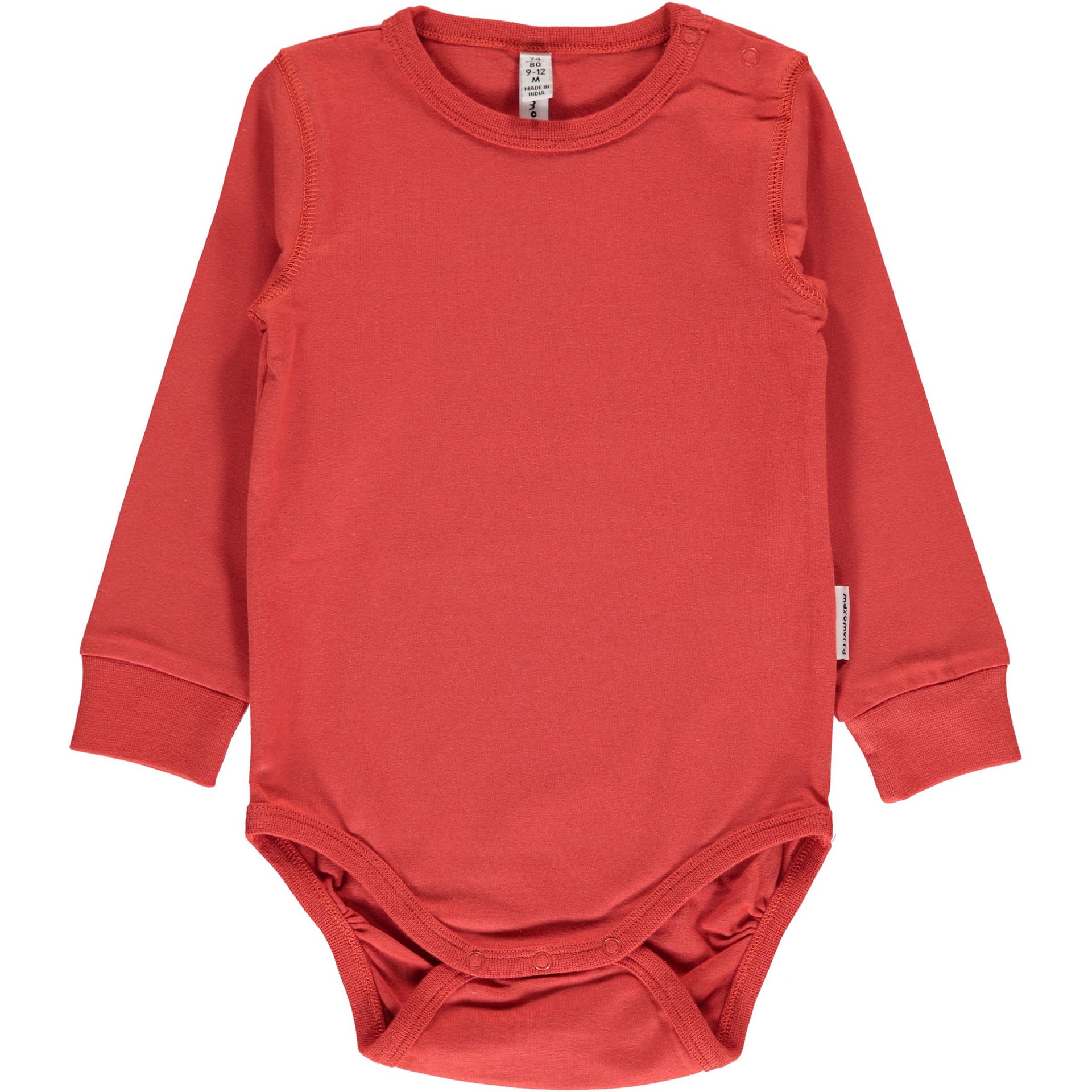 Red long sleeve baby vest 2025