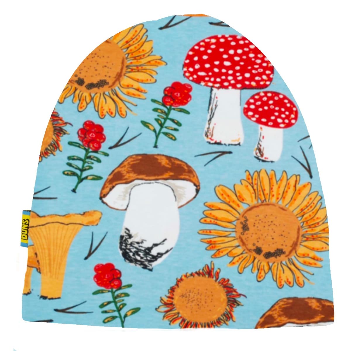 DUNS Sweden organic cotton beanie hat : Sunflower | Rosehip | Age 6-8 7 DUNS Sweden organic cotton beanie hat : Sunflower | Rosehip | Age 6-8 - Image 7