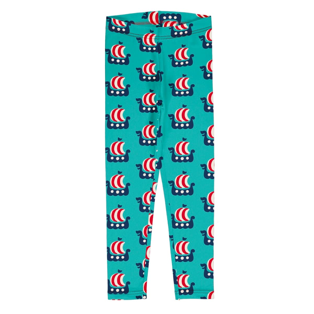 Maxomorra viking ship leggings | Age 3-4 98/104 1 Maxomorra viking ship leggings