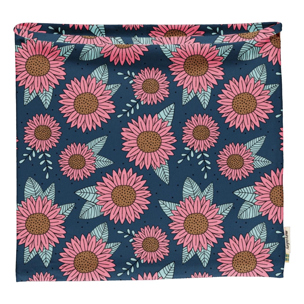 Meyadey Sunflower dreams organic cotton tube scarf 1 Meyadey sunflower dreams scarf