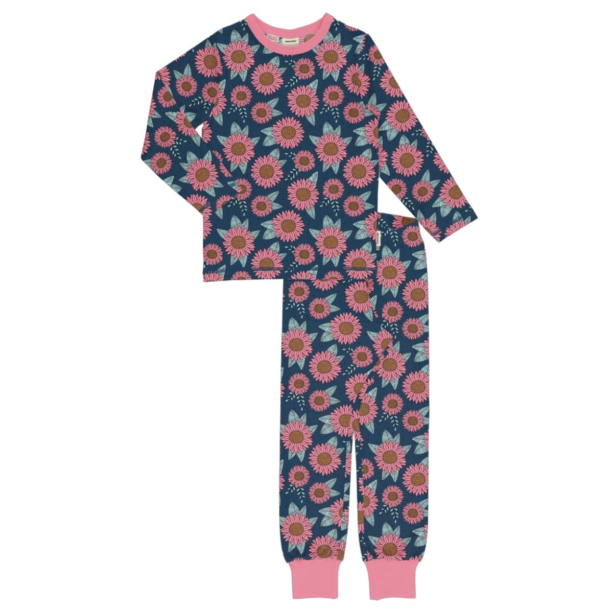 Meyadey Sunflower dreams ethical cotton pyjamas | Age 2-3 1 Meyadey sunflower pyjamas