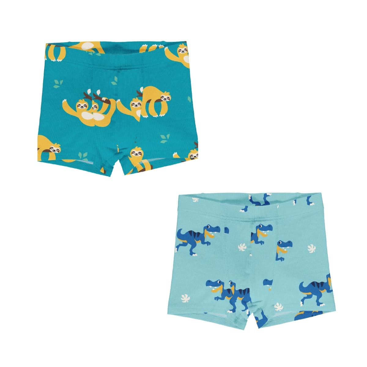 Maxomorra boxer shorts | Sloth | Blue dinosaur 1 Maxomorra boxers sloth dinosaur