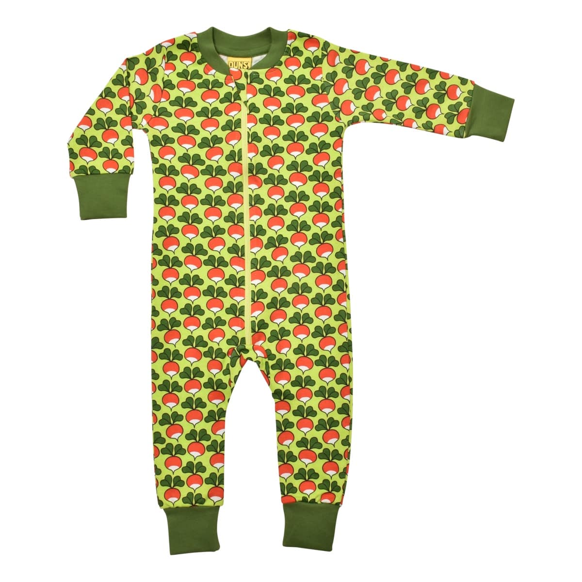 DUNS Sweden zipsuit - tender shoot green radish 1 DUNS Sweden green radish zipsuit