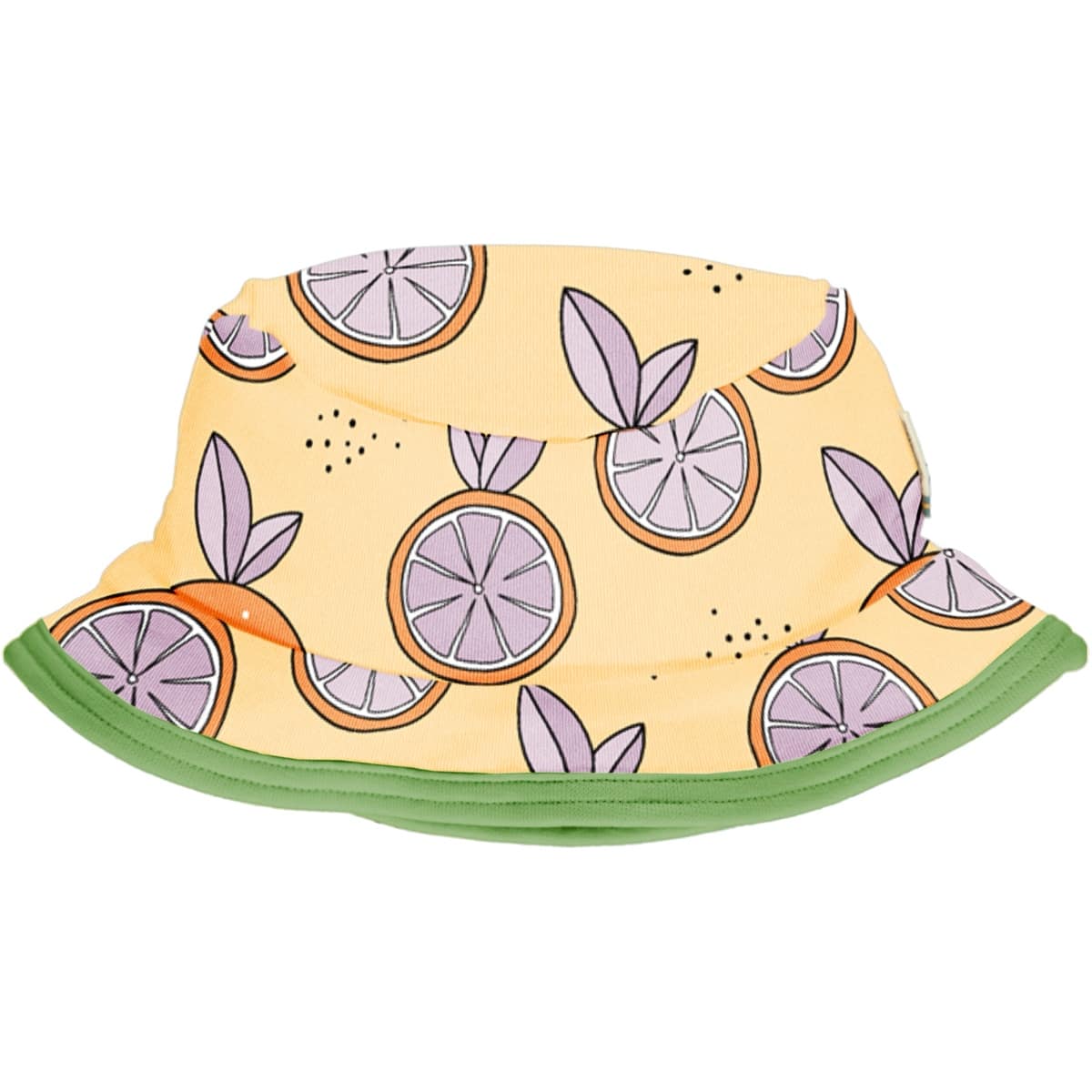 Cotton sun hat by Meyadey | Citrus print 1 Cotton sun hat by Meyadey | Citrus print