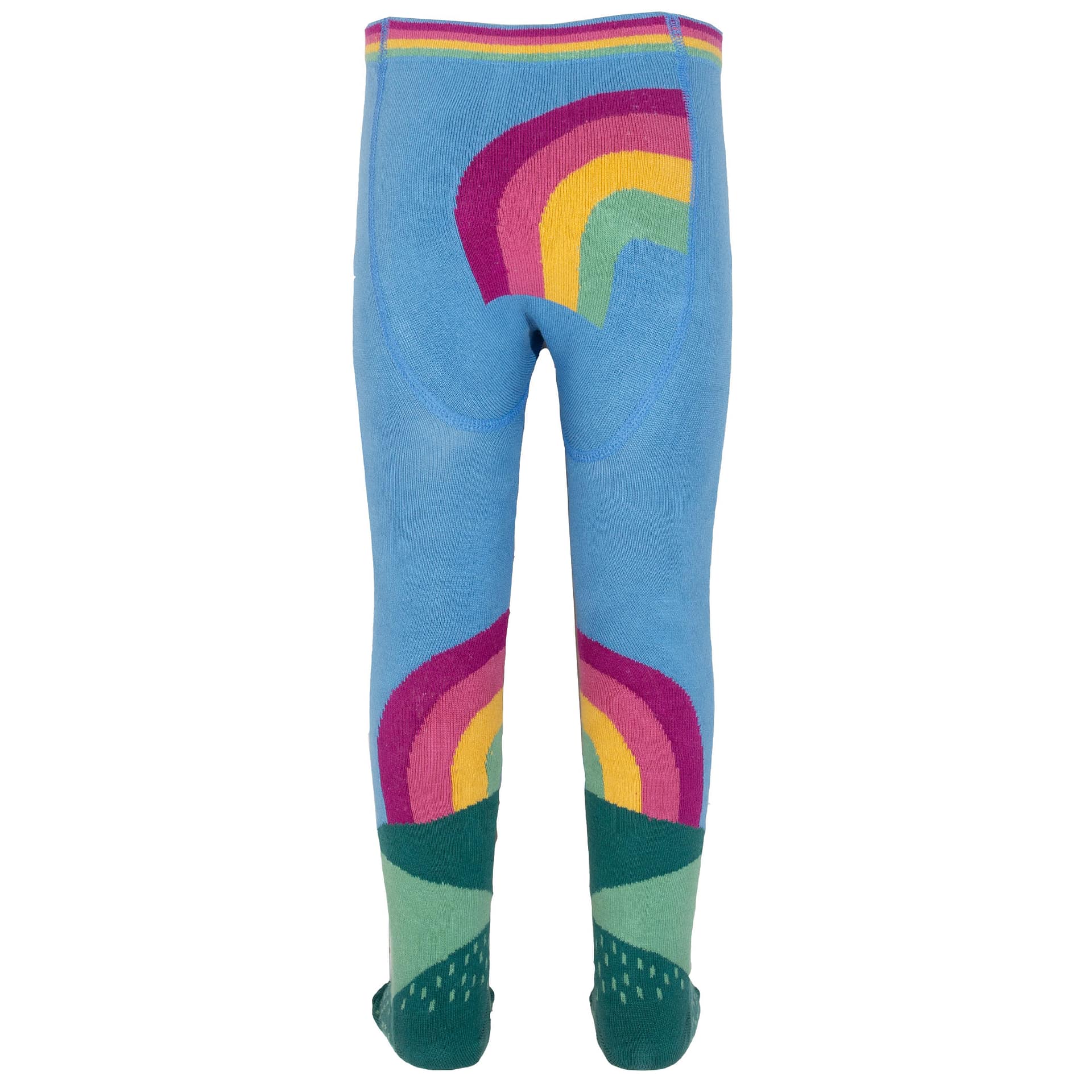 Kite rainbow fields knit tights in organic cotton 2 Kite rainbow fields knit tights in organic cotton - Image 2