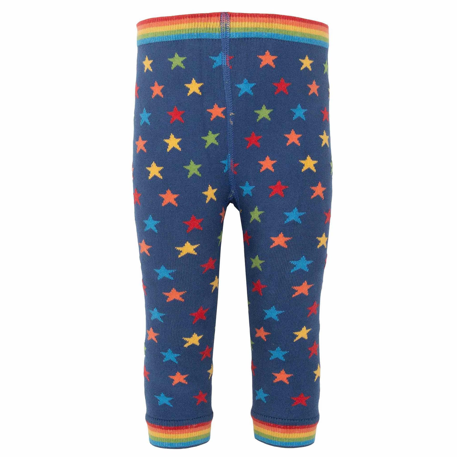 Kite puffling knit leggings in organic cotton 3 Kite puffling knit leggings - front