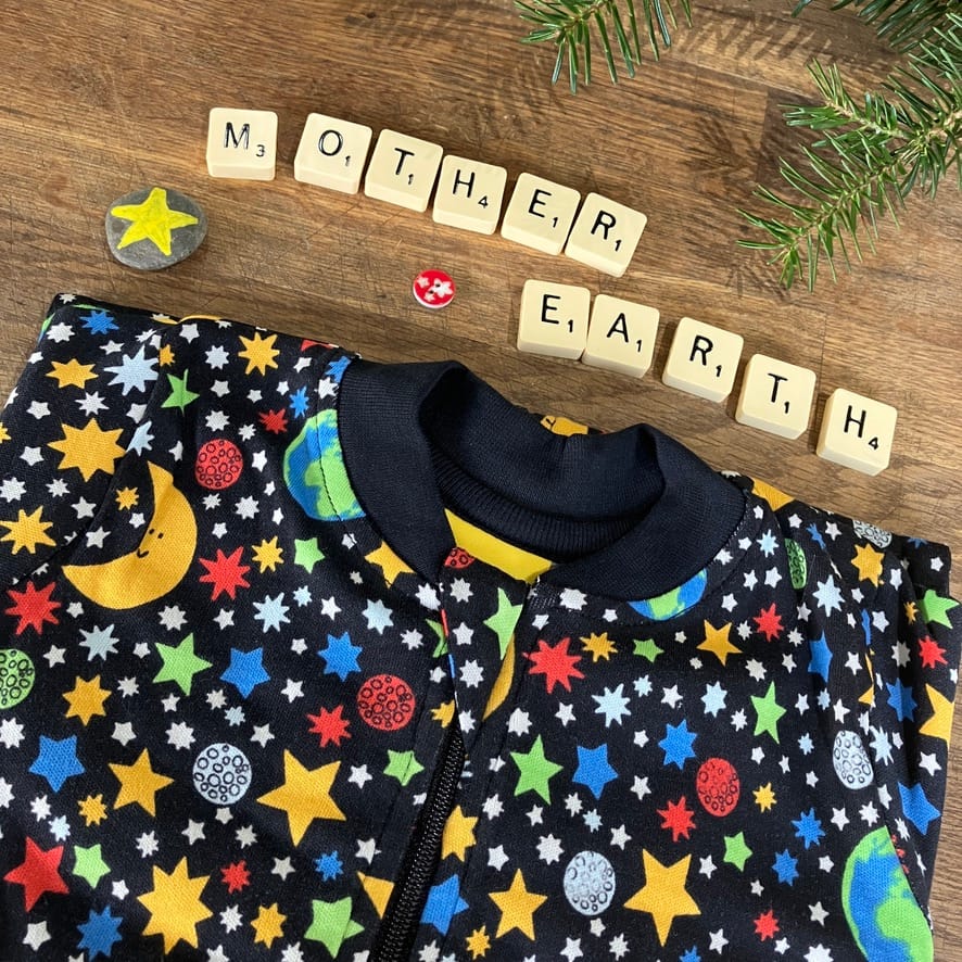 DUNS Sweden mother earth zipsuit DUNS Sweden bee dress